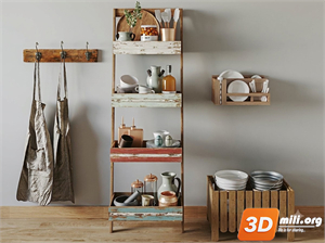 Kitchen accessories Skp Files 